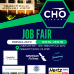Navy and Orange Modern Job Fair Expo Flyer (4)